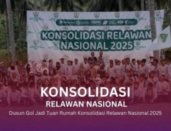 Dusun Gol Jadi Tuan Rumah Konsolidasi Relawan Nasional 2025